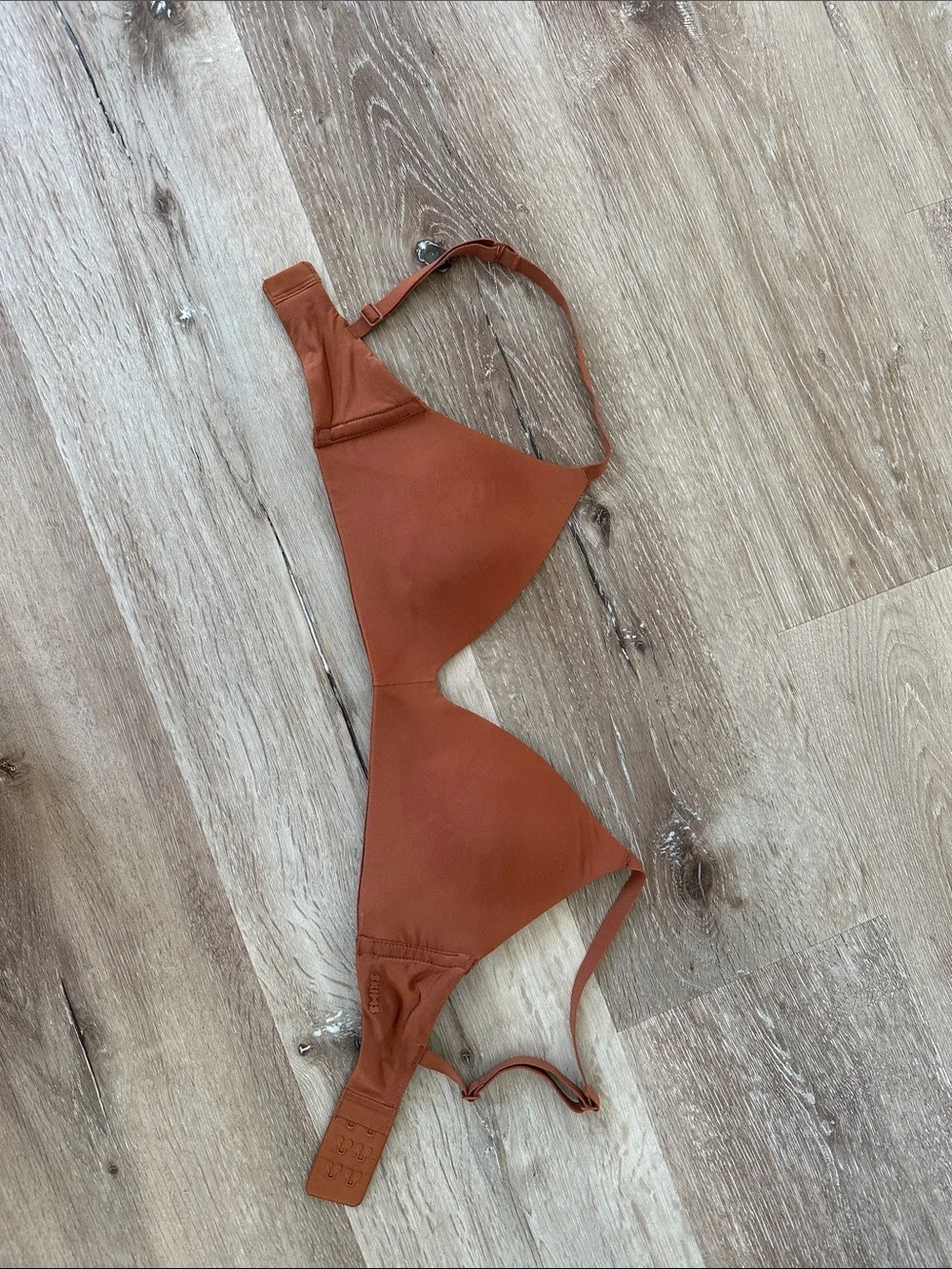 Rust Orange/ Bronze SKIMS Wireless Bra - Women’s 30B - Picture 5 of 12